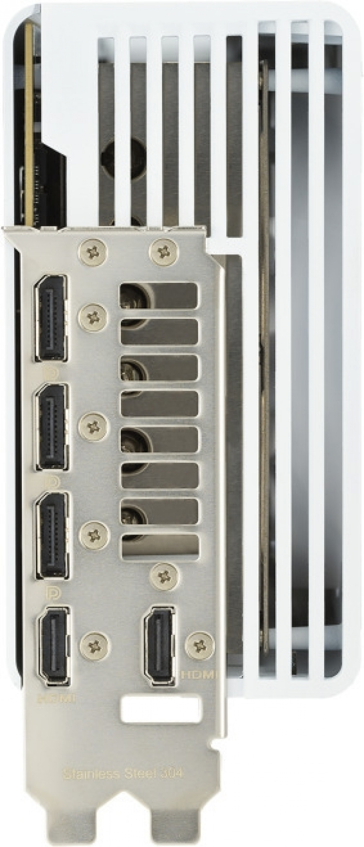 ASUS GeForce ROG-STRIX-RTX4080S-O16G-WHITE grafikkort, hvid