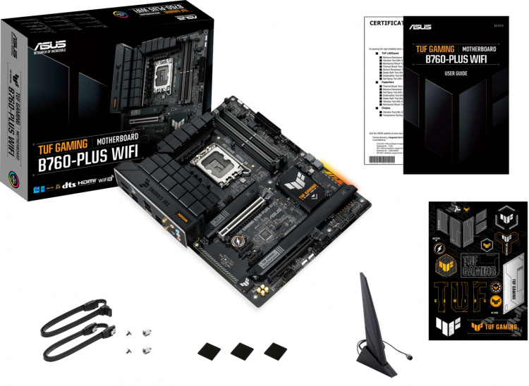 ASUS TUF GAMING B760-PLUS WIFI ATX-bundkort ASUS TUF GAMING B760-PLUS WIFI ATX-bundkort