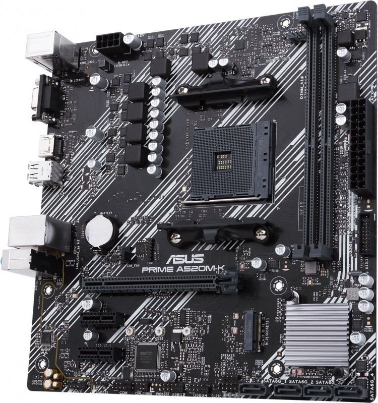 ASUS Prime PRIME A520M-K mATX-bundkort ASUS Prime PRIME A520M-K mATX-bundkort