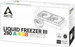 Arctic Cooling Arctic Liquid Freezer III 280 ARGB væskekølesystem, hvid