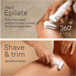 Braun Silk-épil 9 3D Flex SkinSpa 9-481 epilator Braun Silk-épil 9 3D Flex SkinSpa 9-481 epilator