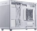 ASUS Prime AP201 TG Micro-ATX-kabinet med vindue, hvid ASUS Prime AP201 TG Micro-ATX-kabinet med vindue, hvid