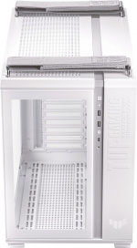 ASUS TUF Gaming GT502 PLUS TG ARGB ATX-kabinet med vindue, hvid