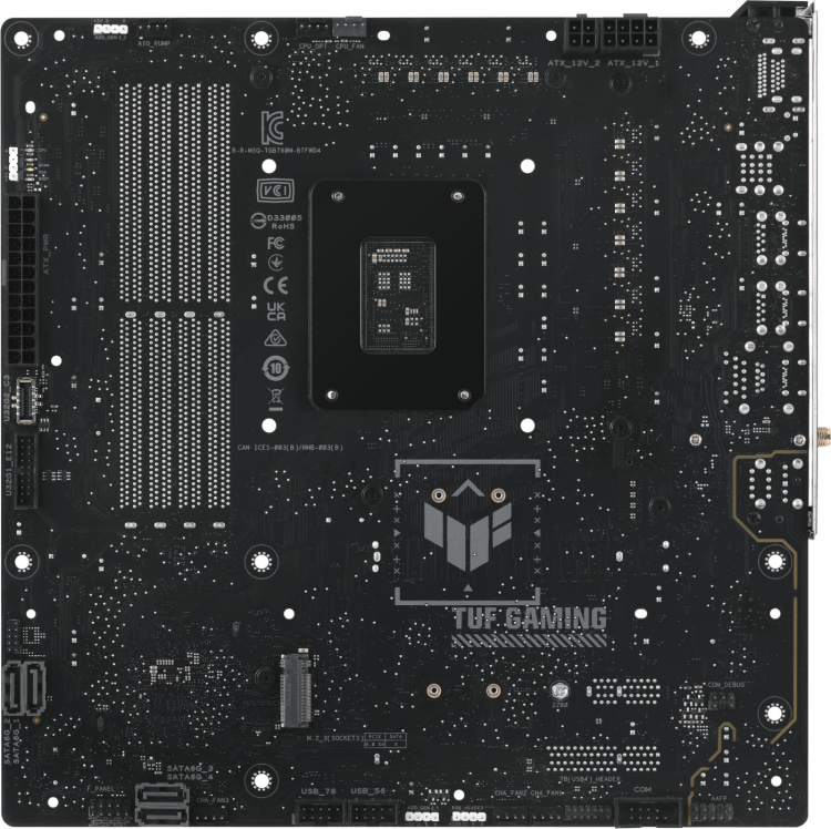 ASUS TUF GAMING B760M-BTF WIFI D4 ATX-bundkort