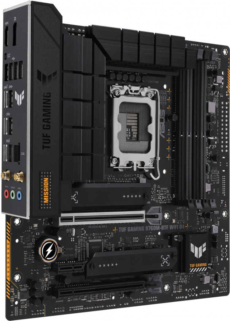 ASUS TUF GAMING B760M-BTF WIFI D4 ATX-bundkort