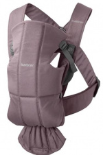 BabyBjörn Mini bomuldsrygsæk, mørk lilla