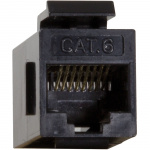 LogiLink Keystone-skarvdon Cat6 UTP 2xRJ45 Svart LogiLink Keystone-skarvdon Cat6 UTP 2xRJ45 Svart