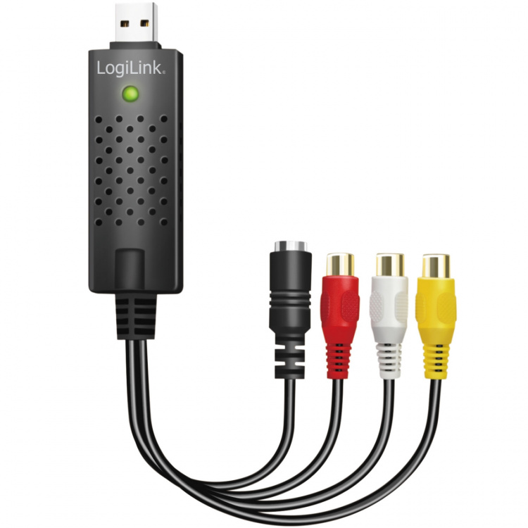 LogiLink USB 2.0 Audio/Video-grabber RCA + SVHS LogiLink USB 2.0 Audio/Video-grabber RCA + SVHS