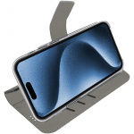 Celly Wally Wallet Case iPhone 16 Pro Svart