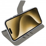 Celly Wally Wallet Case iPhone 16 Plus Svart