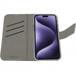 Celly Wally Wallet Case iPhone 16 Pro Max Svart