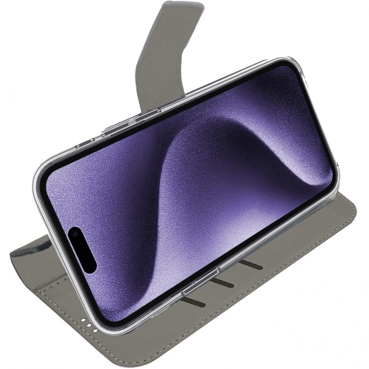 Celly Wally Wallet Case iPhone 16 Pro Max Svart