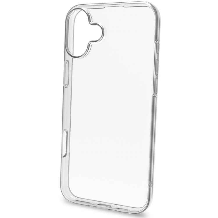 Celly Gelskin TPU Cover iPhone 16 Plus Transparent