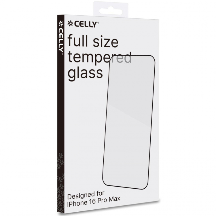 Celly Full Glass Skärmskydd Härdat glas iPhone 16 Pro Max