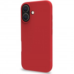 Celly Cromo Soft rubber case iPhone 16 Röd