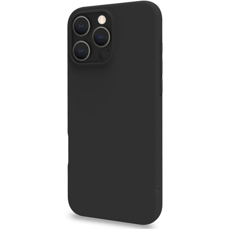 Celly Cromo Soft rubber case iPhone 16 Pro Max Svart
