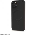 Celly Cromomag Magnetic Soft rubber case MagSafe iPhone 16 Pro Max Svart