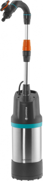 GARDENA 4700/3 Inox automatisk højtrykspumpe til regnvandstank GARDENA 4700/3 Inox automatisk højtrykspumpe til regnvandstank