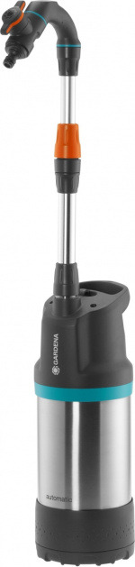 GARDENA 4700/3 Inox automatisk højtrykspumpe til regnvandstank GARDENA 4700/3 Inox automatisk højtrykspumpe til regnvandstank
