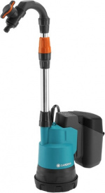 GARDENA Regnvandspumpe 2000/2 18V P4A, batteri og oplader