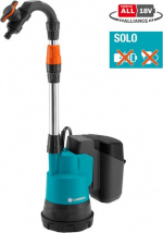 GARDENA Regnvandspumpe 2000/2 18V P4A, uden batteri GARDENA Regnvandspumpe 2000/2 18V P4A, uden batteri