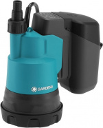 GARDENA 2000/2 18V P4A slangepumpe til rent vand, batteri og oplader