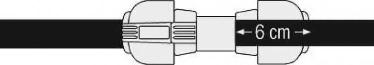GARDENA Pipeline kropsrør, 25 m