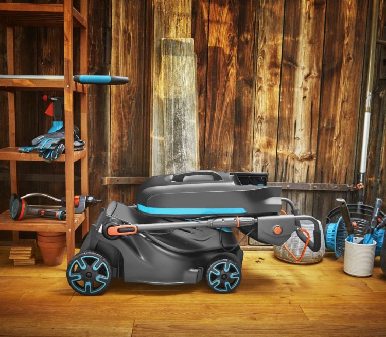 GARDENA PowerMax 37/36V P4A Ready-To-Use Set Accu Plæneklipper GARDENA PowerMax 37/36V P4A Ready-To-Use Set Accu Plæneklipper