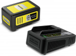Kärcher Battery Power 18 V batteri og hurtigoplader, 5,0 Ah