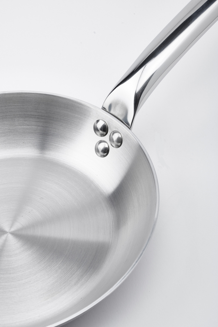 De Buyer Alchimy stegepande, 32 cm, rustfrit stål