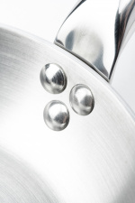 De Buyer Alchimy stegepande, 32 cm, rustfrit stål