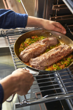 De Buyer Mineral B LOQY stegepande, 24 cm, kulstofstål