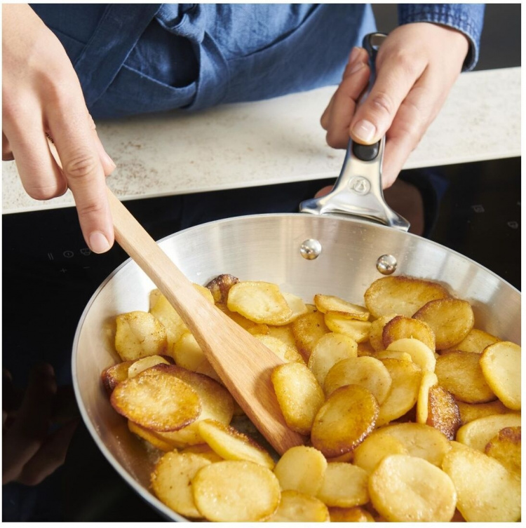 De Buyer Mineral B LOQY stegepande, 24 cm, kulstofstål