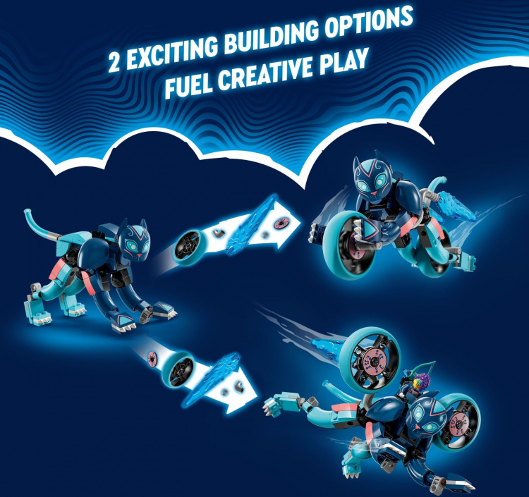 LEGO DREAMZzz 71479 - Zoeys kattemotorcykel