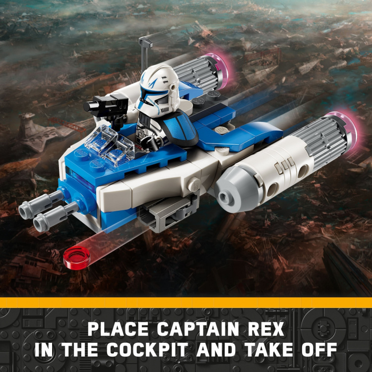 LEGO Star Wars 75391 - Captain Rex\' Y-wing™-mikrodestroyer LEGO Star Wars 75391 - Captain Rex\' Y-wing™-mikrodestroyer