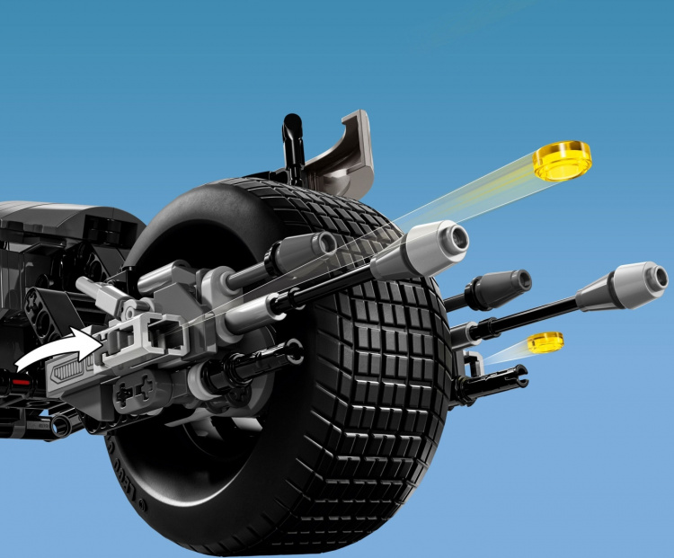 LEGO Super Heroes DC 76273 - Batman™-figur, der kan bygges, og Batpod-hjul LEGO Super Heroes DC 76273 - Batman™-figur, der kan bygges, og Batpod-hjul