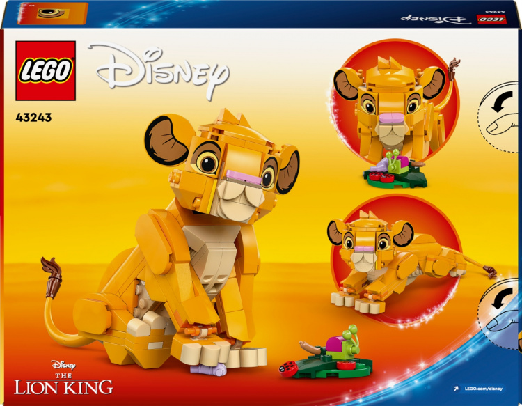 LEGO Disney Classic 43243 - Løveungen Simba LEGO Disney Classic 43243 - Løveungen Simba
