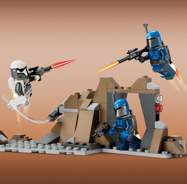LEGO Star Wars 75373 - Bagholdsangreb på Mandalore - kampsæt LEGO Star Wars 75373 - Bagholdsangreb på Mandalore - kampsæt