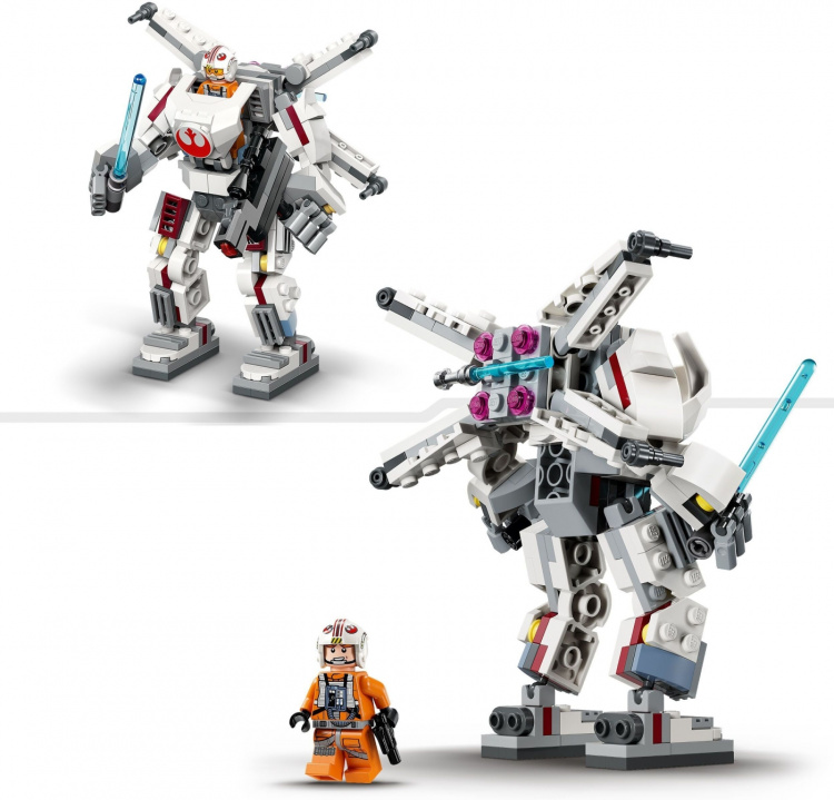 LEGO Star Wars 75390 - Luke Skywalker™ i X-wing™-robotdragt