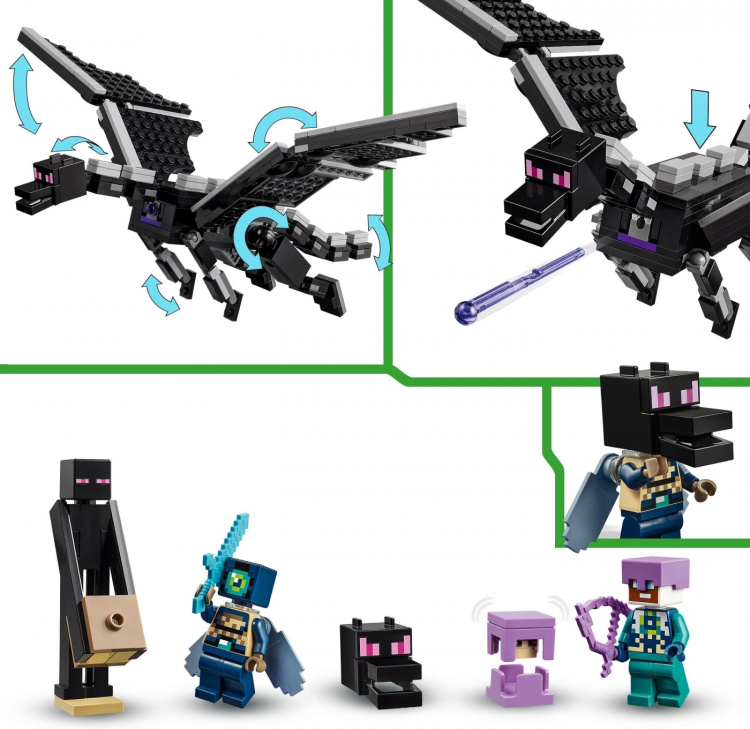 LEGO Minecraft 21264 - Firben og edderkoppeskib