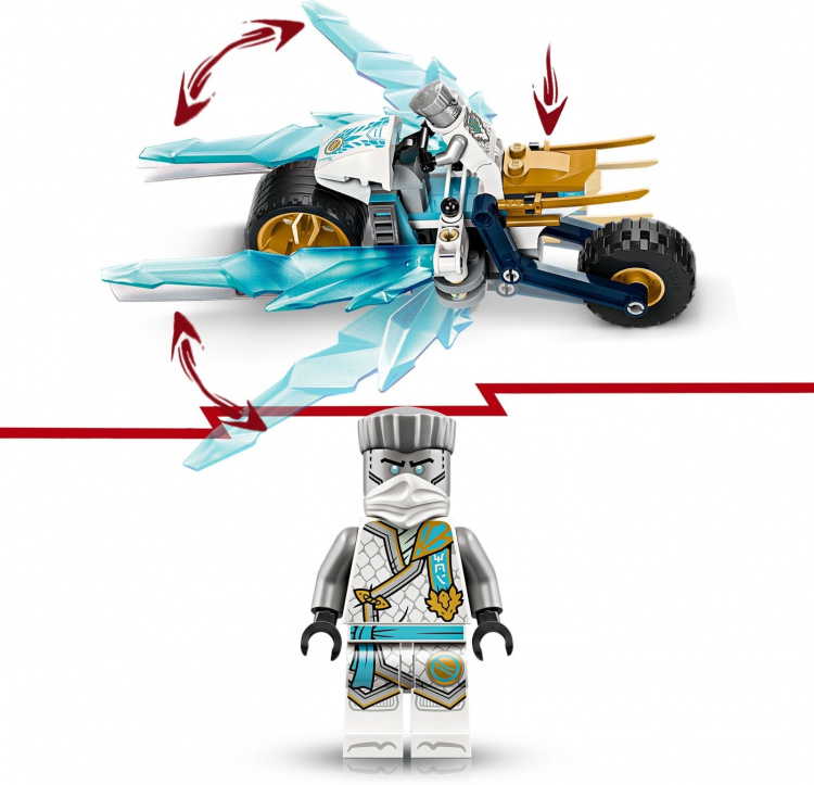 LEGO Ninjago 71816 - Zanes ismotorcykel LEGO Ninjago 71816 - Zanes ismotorcykel