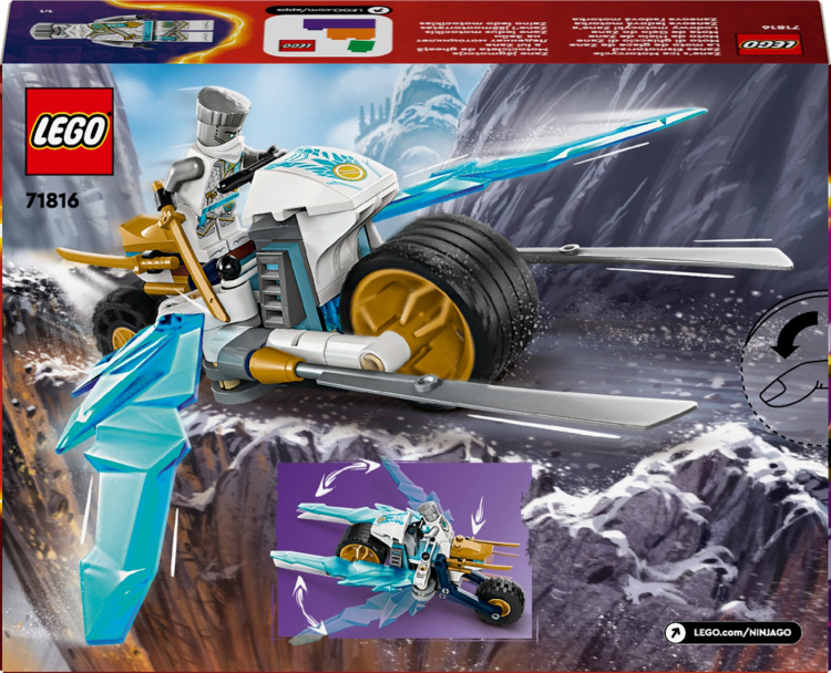 LEGO Ninjago 71816 - Zanes ismotorcykel LEGO Ninjago 71816 - Zanes ismotorcykel