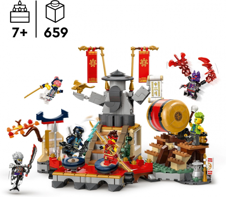 LEGO Ninjago 71818 - Kamparena for turneringer LEGO Ninjago 71818 - Kamparena for turneringer