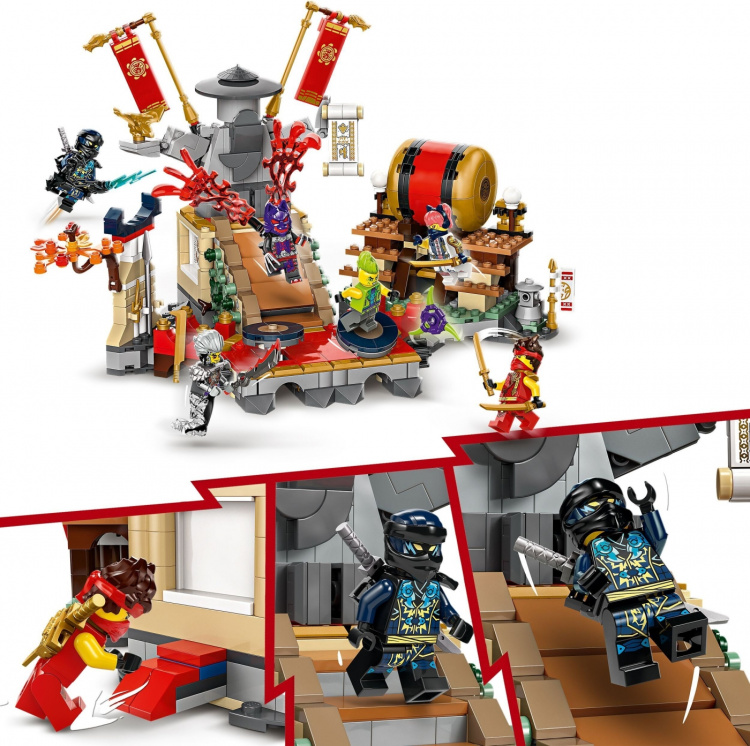 LEGO Ninjago 71818 - Kamparena for turneringer LEGO Ninjago 71818 - Kamparena for turneringer