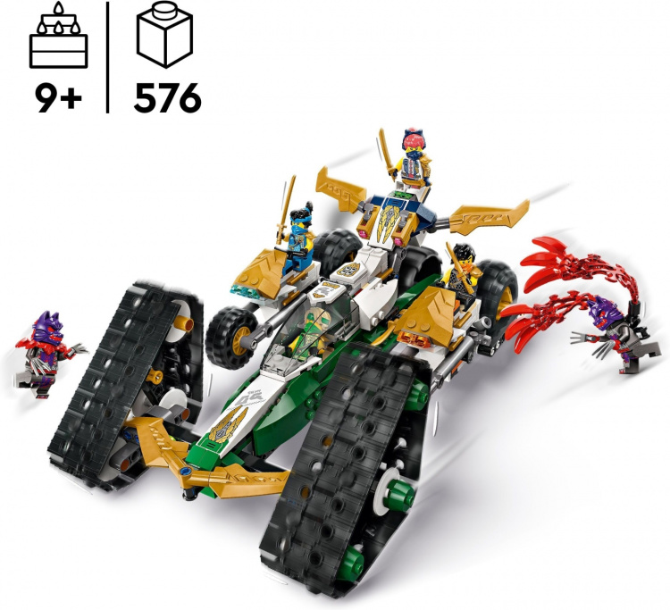 LEGO Ninjago 71820 - Ninja-teamets multifunktionelle køretøj