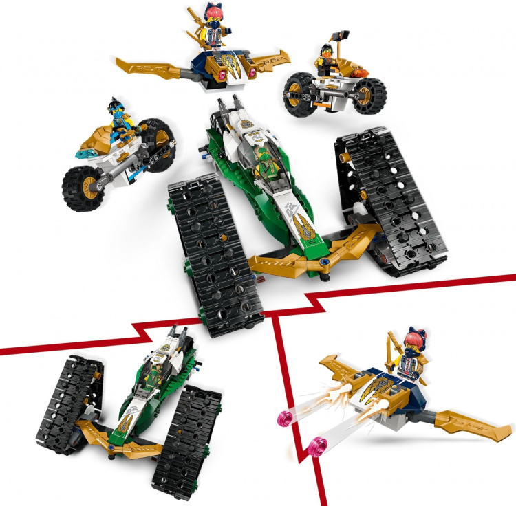 LEGO Ninjago 71820 - Ninja-teamets multifunktionelle køretøj
