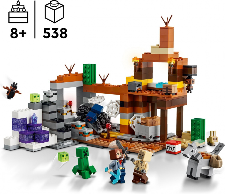 LEGO Minecraft 21263 - Mineskakt i vildmarken