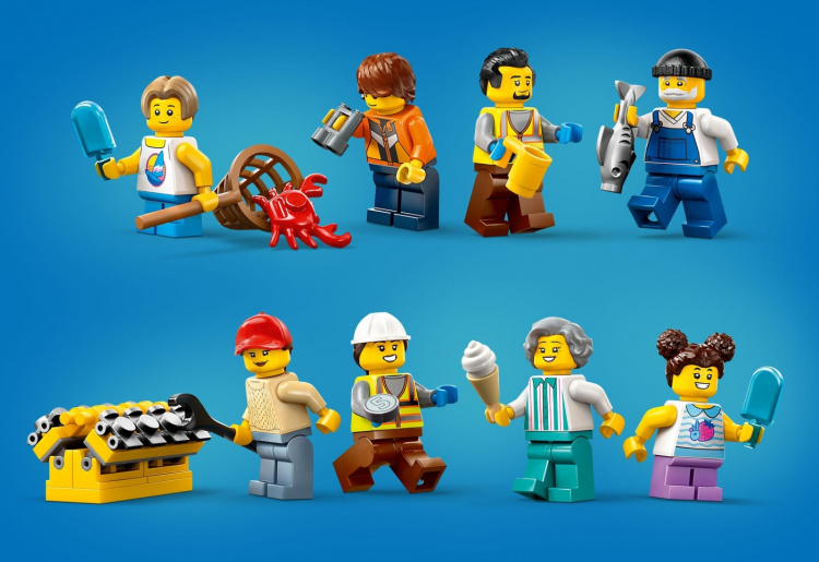 LEGO My City 60422 - Havneby og fragtskib LEGO My City 60422 - Havneby og fragtskib