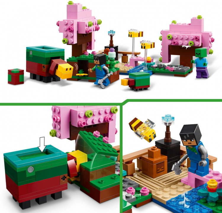 LEGO Minecraft 21260 - Blomstrende kirsebærhave