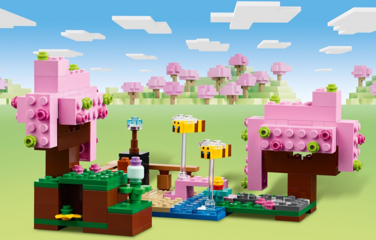 LEGO Minecraft 21260 - Blomstrende kirsebærhave